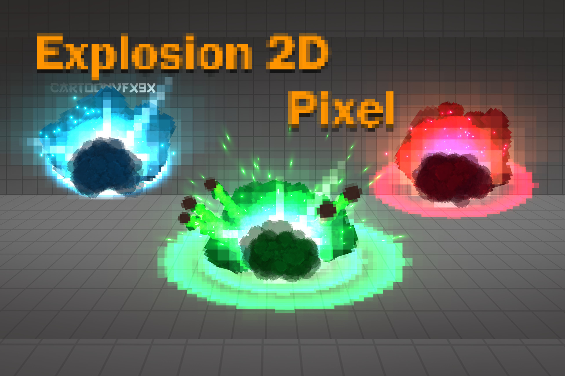 Explosion Effect Vol2 - Pixel | Fire & Explosions | Unity Asset Store