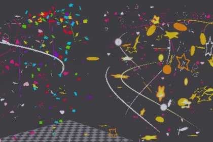 Procedural Confetti Celebration Effects