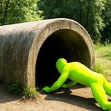 Parkour Tunnel Animation