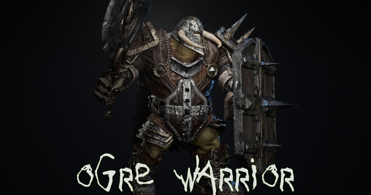 Ogre Warrior 1 | Characters | Unity Asset Store