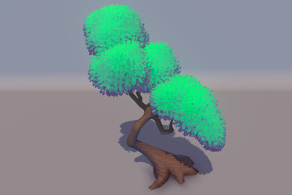 Fluffy tree