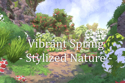 Vibrant Spring - Stylized Nature