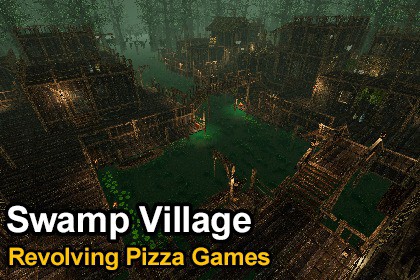 Swamp Village - Retro Style Modular Environment Pack