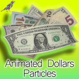 Animated Dollar's Particles