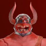 3D Butcher Demon Character