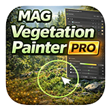 MAG Vegetation Painter PRO - Fast Tree Painter