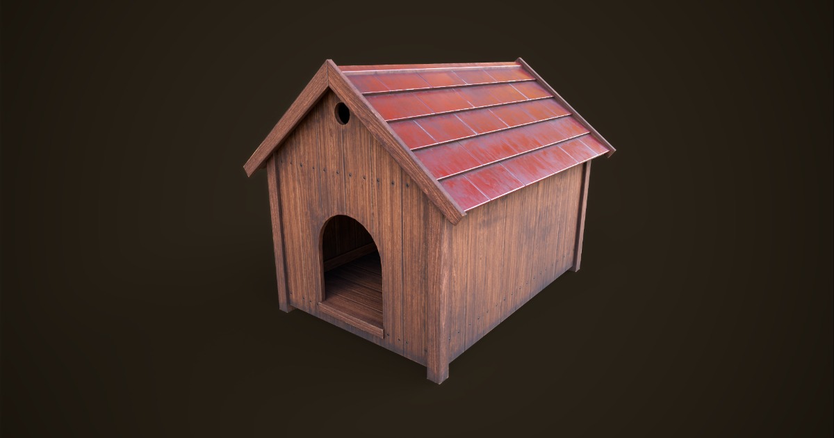 Wooden Doghouse | 3D Environments | Unity Asset Store