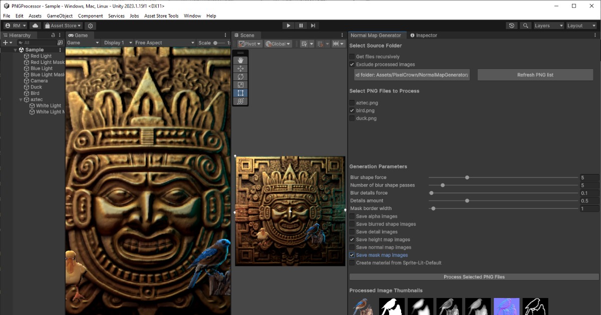 Normal Map Generator | Sprite Management | Unity Asset Store
