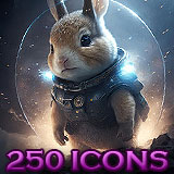 Galaxy Dust - Sci-Fi Animals - FPS / RPG / Icon Pack