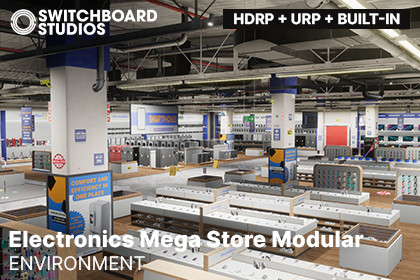 Electronics Mega Store Modular Environment