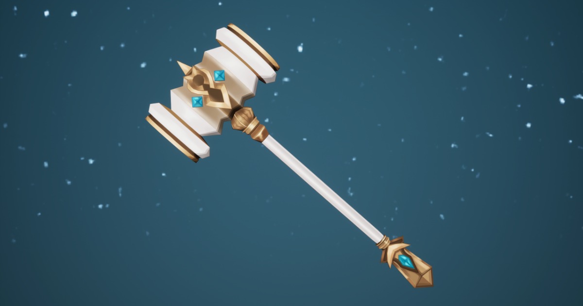 Anime Hammer | 3D Weapons | Unity Asset Store