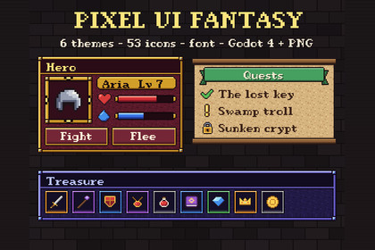 Pixel UI Fantasy