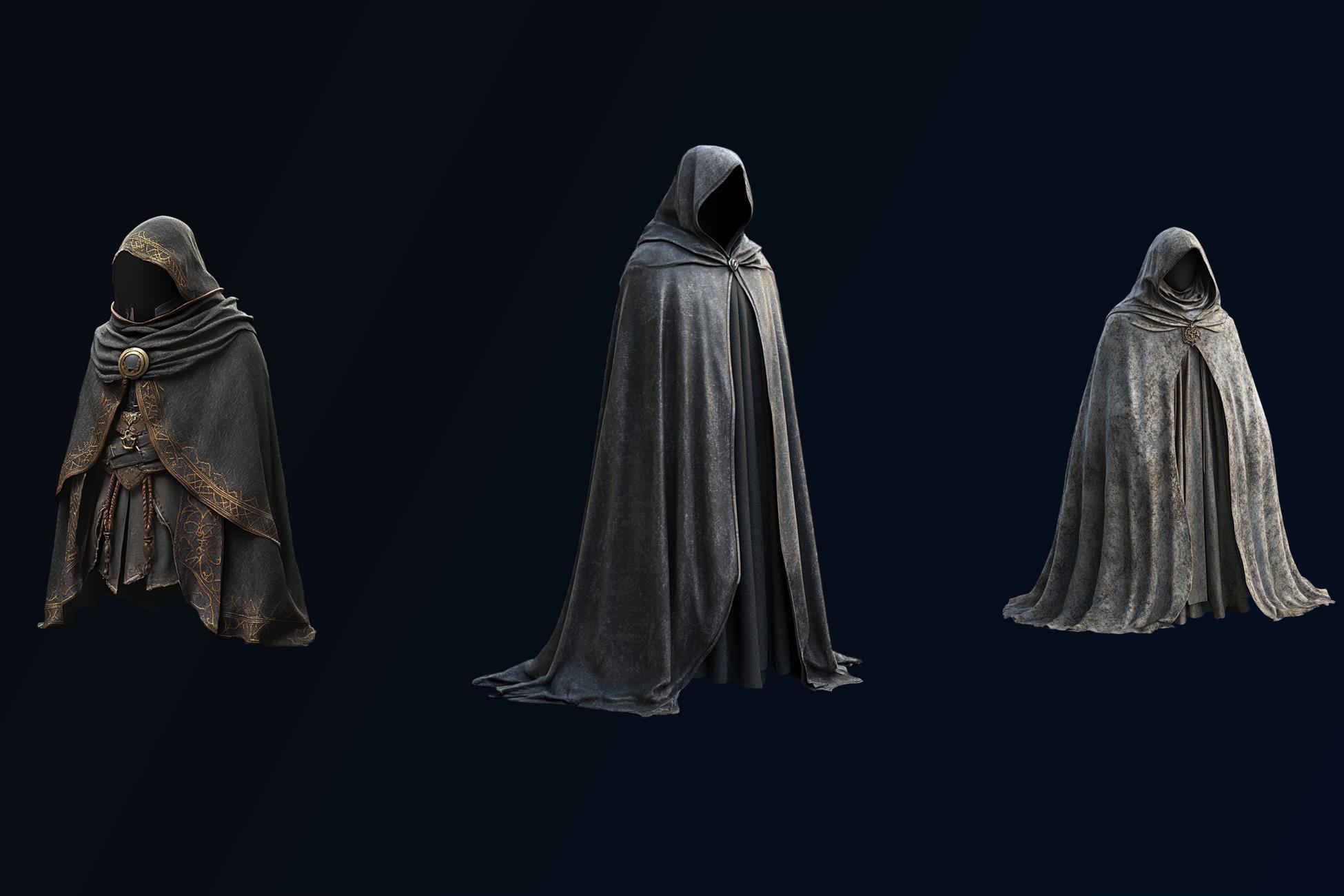 NHC - Mystical Cloaks | 2D Icons | Unity Asset Store