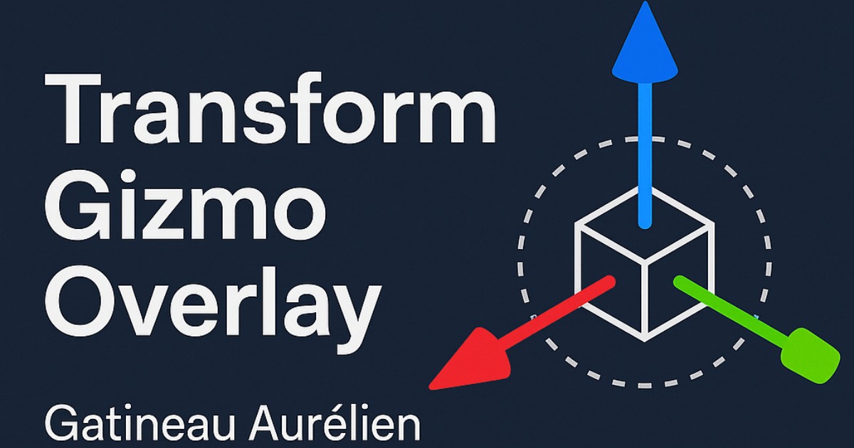 Utility Overlay Transform Gizmo Overlay | Utilities Tools | Unity Asset Store