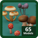 PIDI COSY: Stylized Mushrooms Vol 1