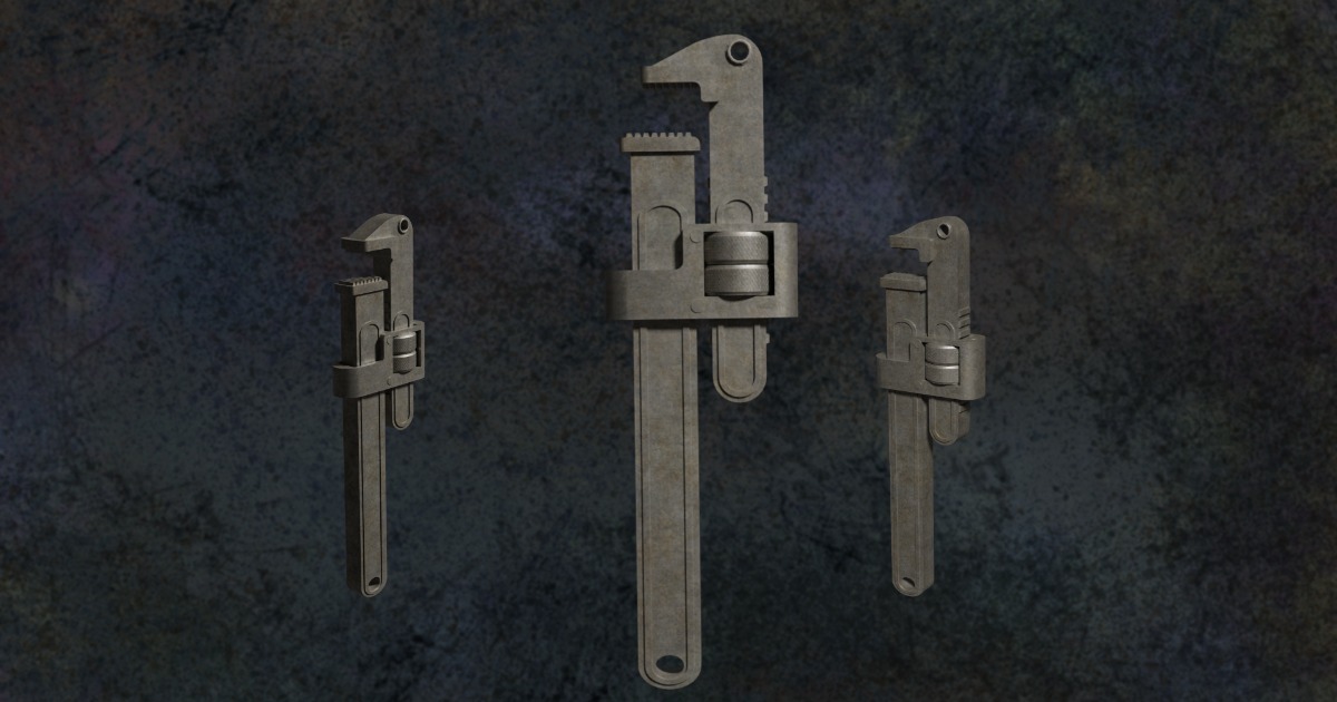 Wrench Series Mechanic Tool Shop G1 - N1 | 3D Tools | Unity Asset Store