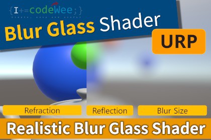 Blur Glass Shader(URP)