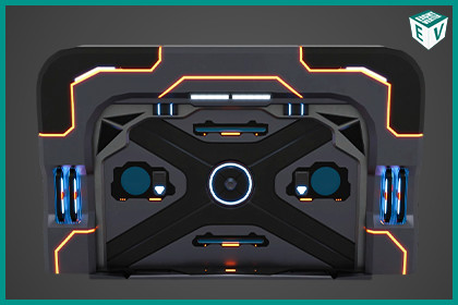 Sci Fi Door 01 URP HDRP Textures