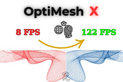 BT - OptiMeshX: All-in-one Smart LOD,Mesh & Model Optimization System