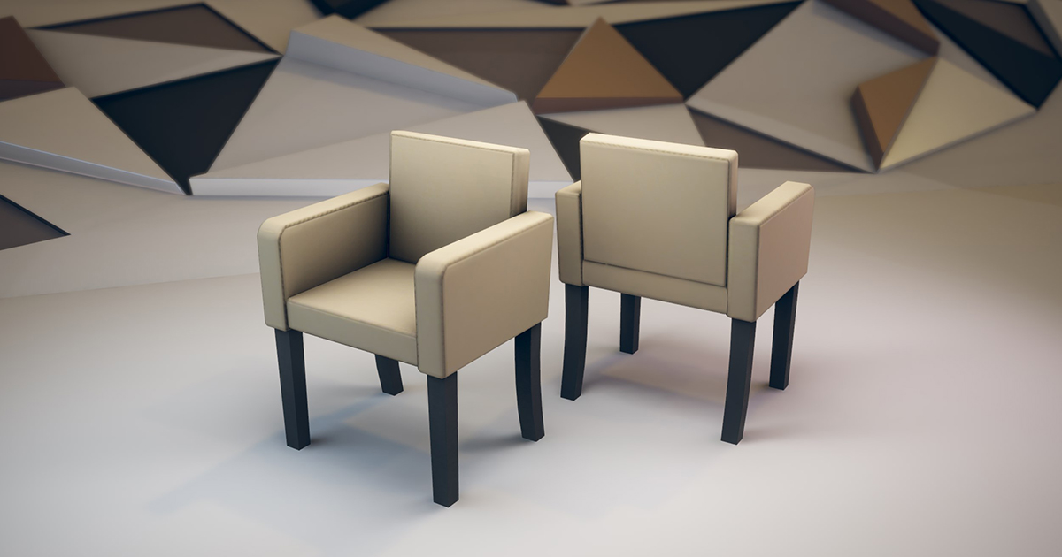 Armchair 5 | 3D Interior | Unity Asset Store