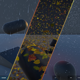 Weather Pack · Rain, Snow & Leaves VFX Graph Systems