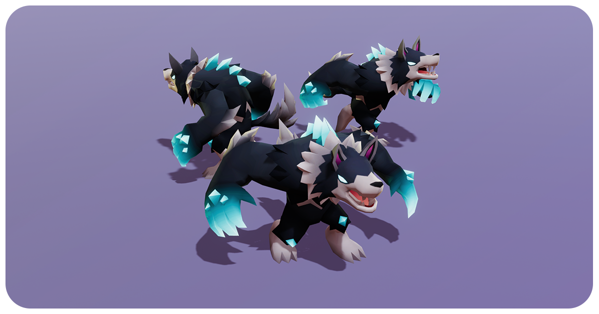 Werewolf Cute Series | 3D 생물 | Unity Asset Store