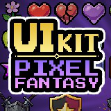 UI Kit 2D - Pixel Fantasy