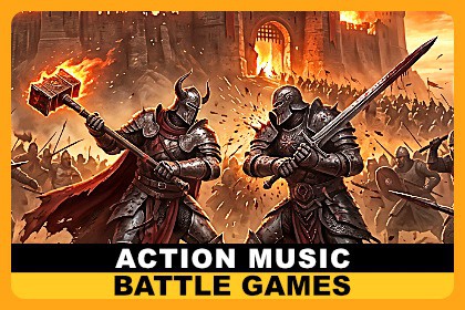 Battle Action Game Music Pack