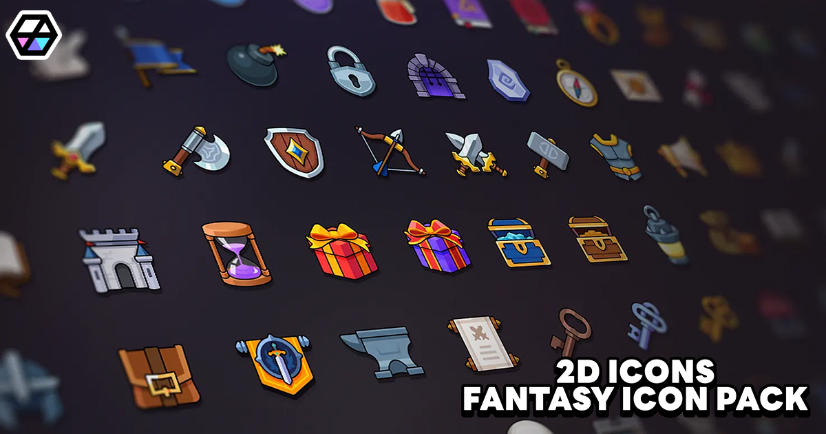 Unity Icon 2 2D Icons - Fantasy Icon Pack | 2D Icons | Unity Asset Store