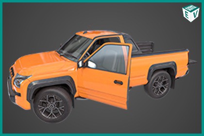 Pickup Truck01 Orange URP HDRP Textures