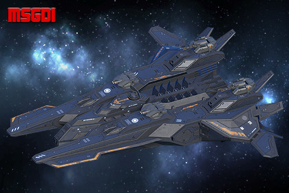 Spaceship Sunfire Frigate