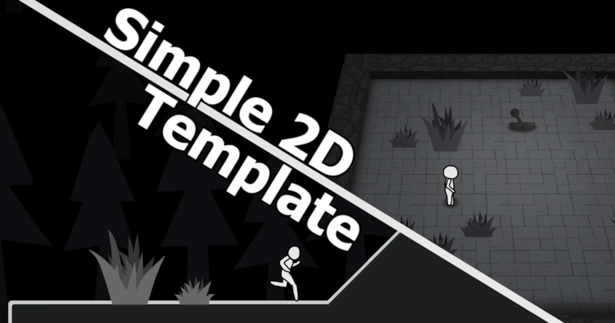 Simple 2D Template Packs Unity Asset Store