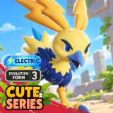 Thunder Ostrich | Evolution Form 3 | Cute Series