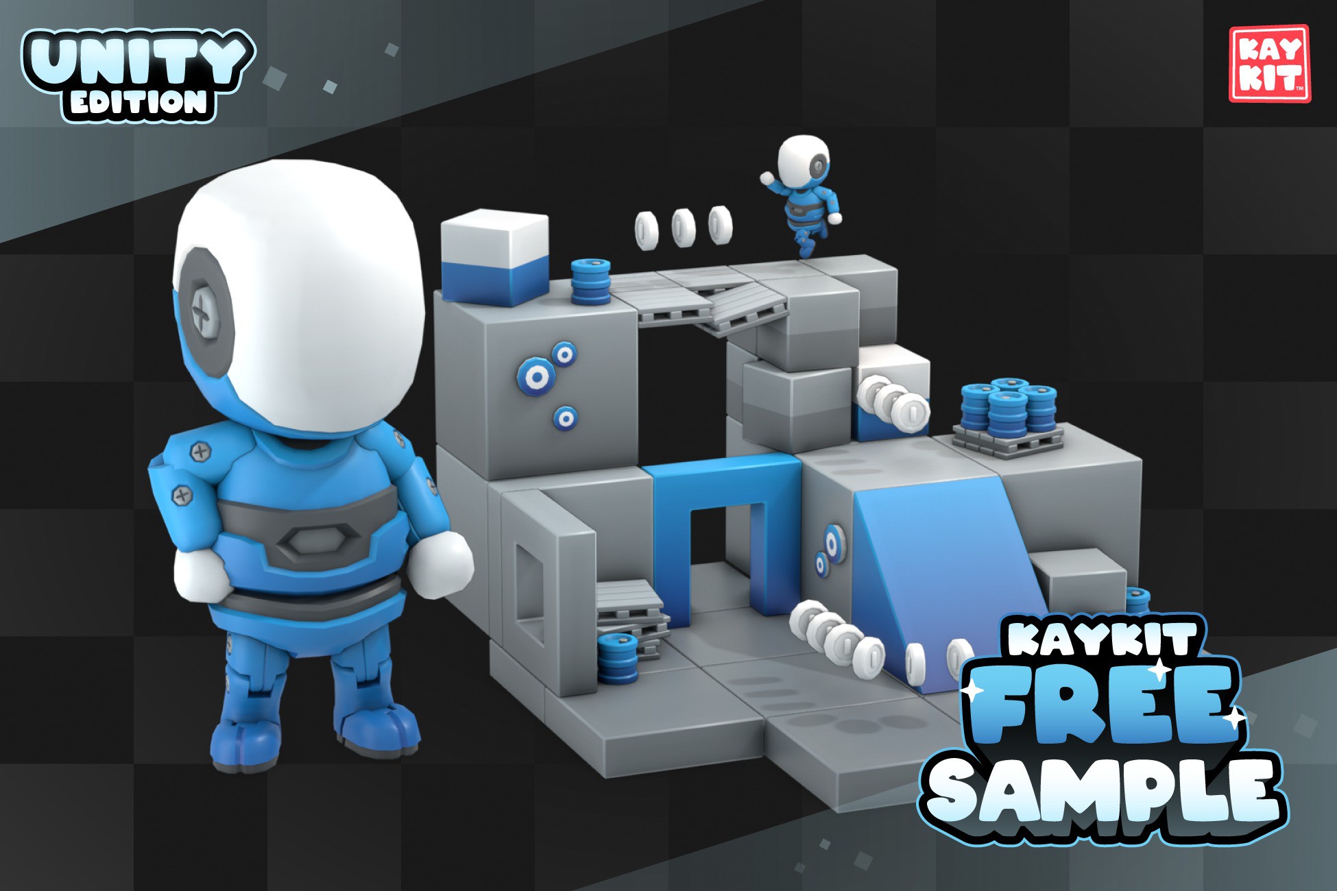 KayKit - Free Sample Pack (for Unity) | 3D 環境 | Unity Asset Store