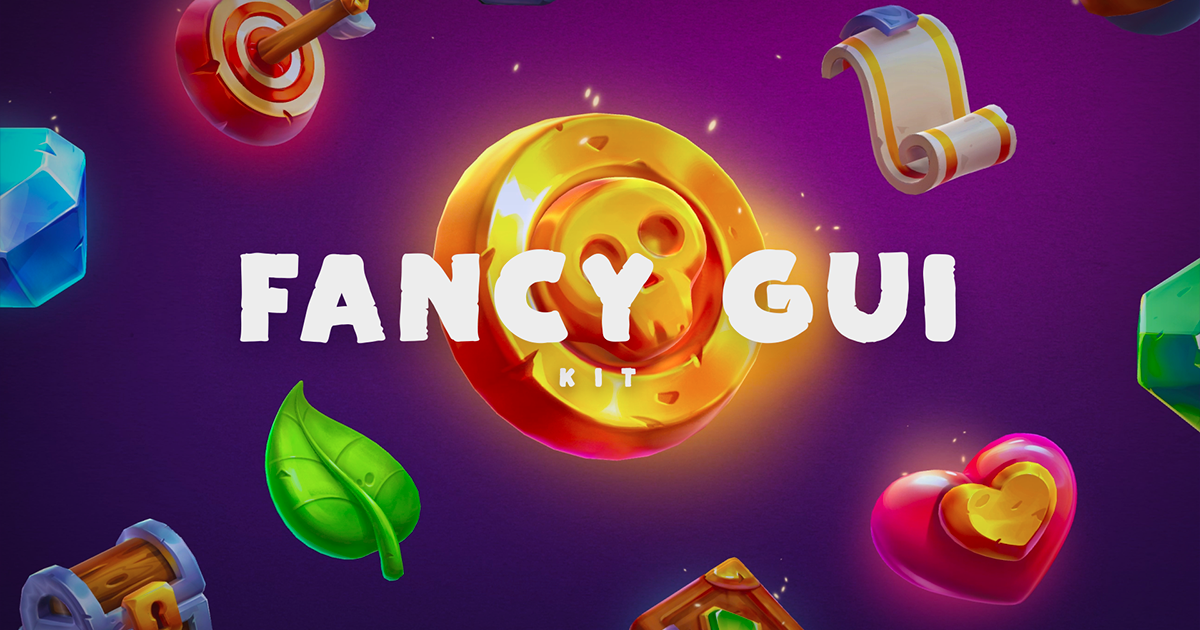 Fancy GUI Kit | 2D Icons | Unity Asset Store