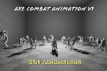 Axe Combat Animation V1