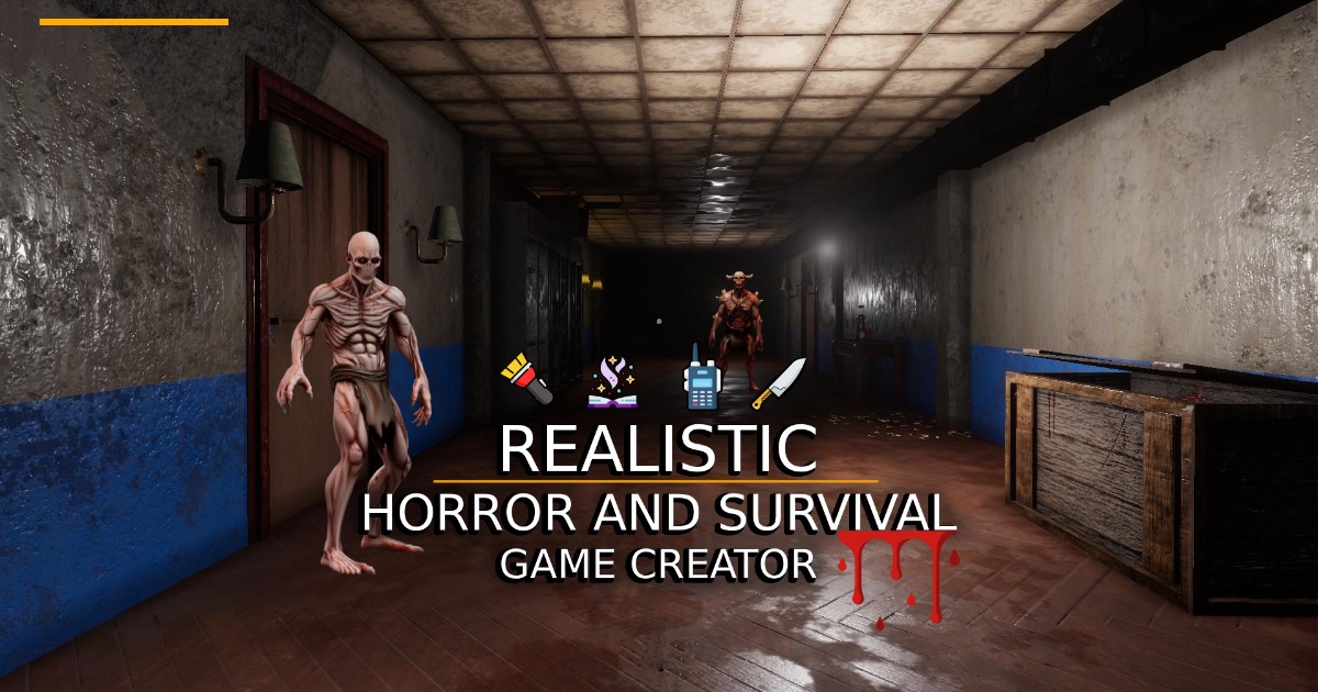 Easy Realistic Horror and Survival Game Creator | Systems | Unity Asset ...