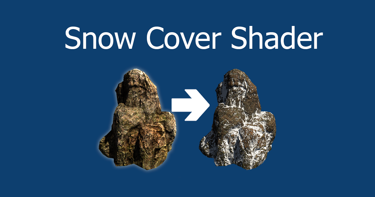 Snow Cover Shader | VFX Shaders | Unity Asset Store