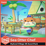 Sea Otter Chef(UModeler X)