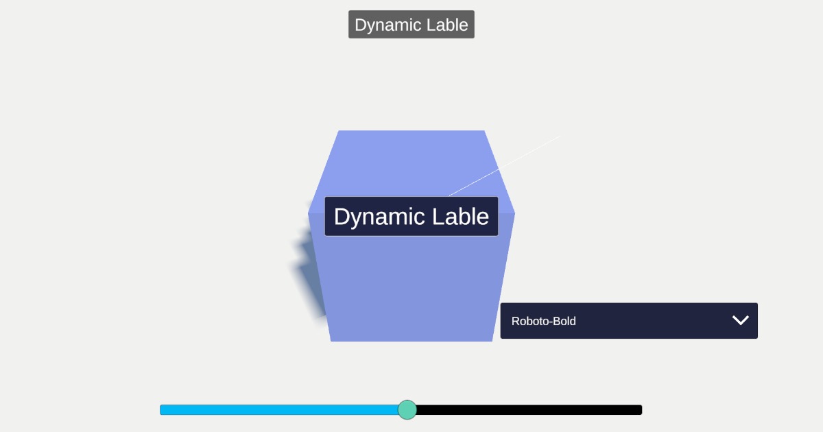 Dynamic Label | GUI Tools | Unity Asset Store