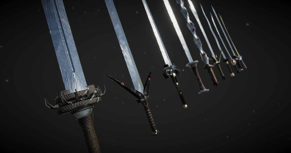 AAA Swords Pack II | 3D Weapons | Unity Asset Store