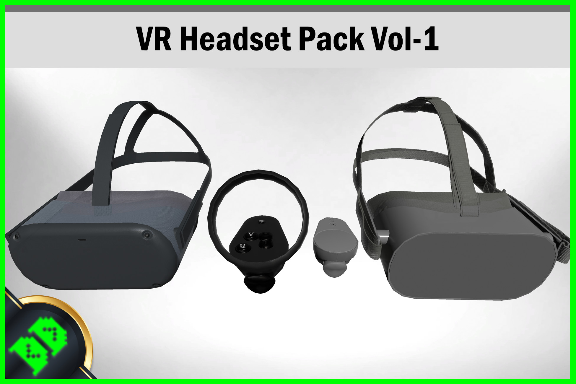 VR Headset Vol - 1 | 3D 소품 | Unity Asset Store