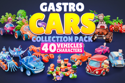 GASTRO: Modular Cars Collection Pack