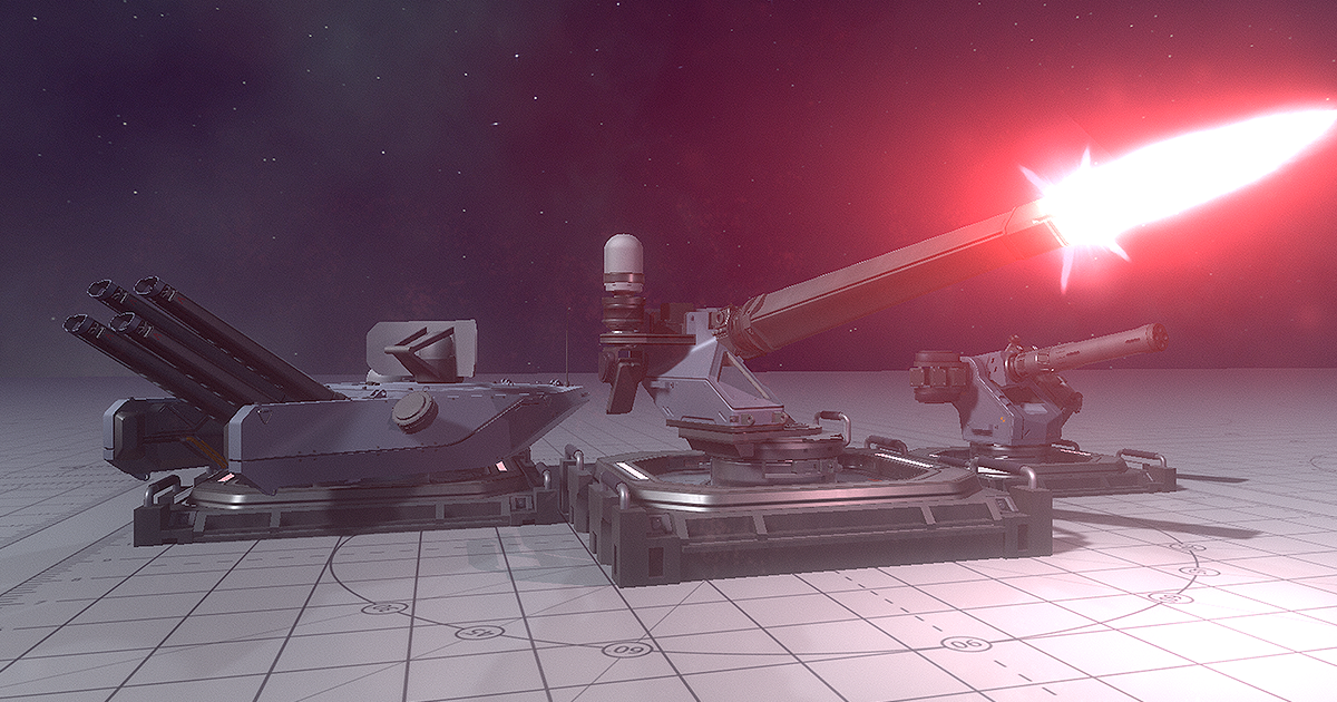 Modular Turret System | 3D Weapons | Unity Asset Store