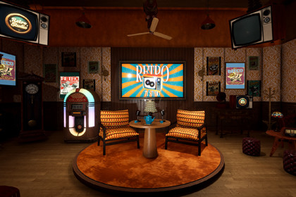Retro TV Studio 2. (URP)