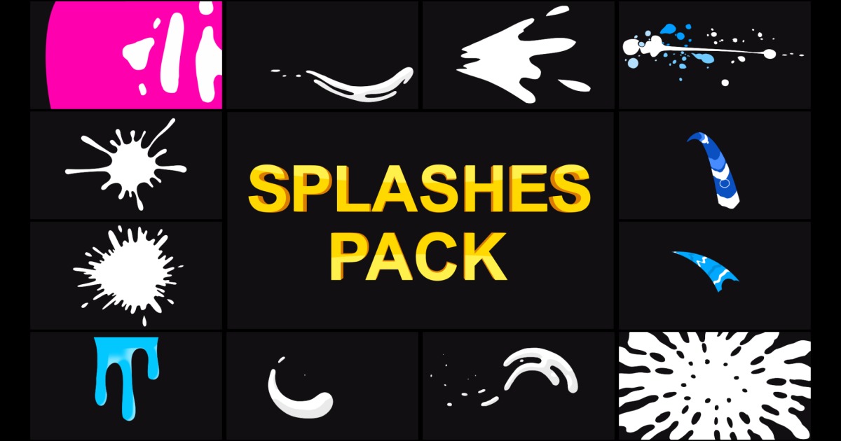 Splashes Pack | Fire & Explosions | Unity Asset Store