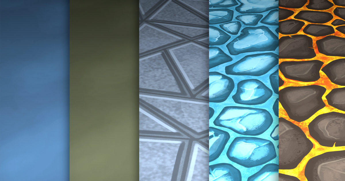 Texture Set Vol.61 Hand Painted Mix | 2D Floors | Unity Asset Store