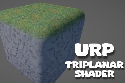 Simple Triplanar Terrain Shader – Grass & Snow (URP)