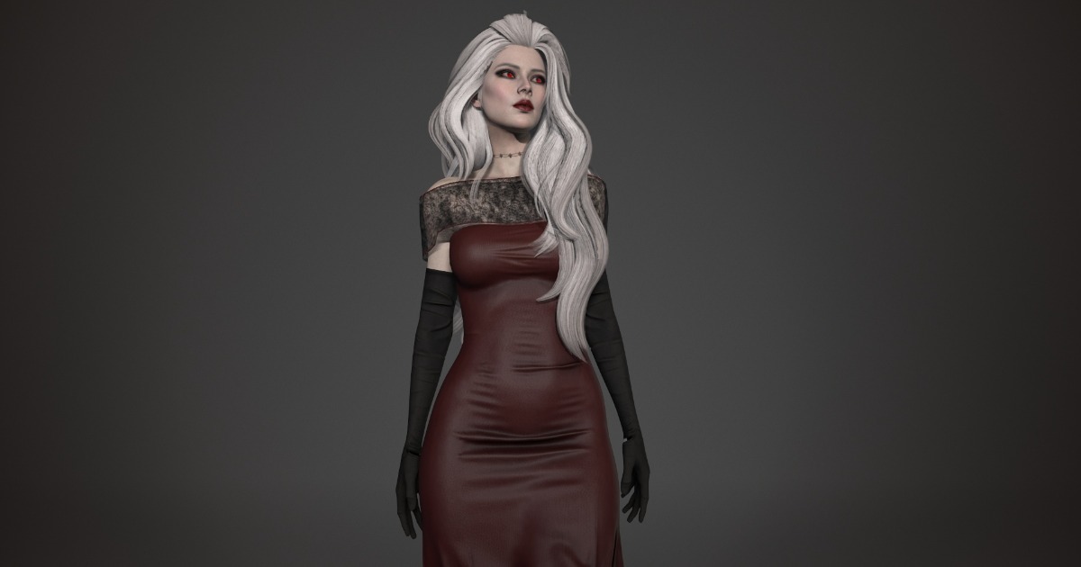Vampire Lady | Characters | Unity Asset Store