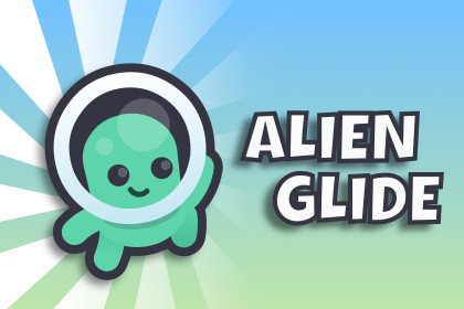 Alien Glide | 2D Flappy Flyer Template